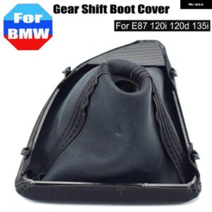 BMW ギアスティックシフト マニュアル シフトブーツ ブラックレザーブーツ フレーム E30 E36 E39 E46 E81 E82 E87 E88 E90 E91 E92 E93 - E87