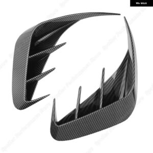 BMW グロスリアバンパー カナードベント M-PACK サイド スプリッター 3シリーズ G20 320E 330E 318I 320I 325I 330I 340I 2019-2022 - Carbon Look Canards