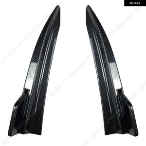 BMW グロスリアバンパー カナードベント M-PACK サイド スプリッター 3シリーズ G20 320E 330E 318I 320I 325I 330I 340I 2019-2022 - Carbon Look Splitter