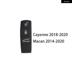 ポルシェ 交換用ゴムボタン 9YA カイエン 971 パナメーラ キーシェル 3 ボタン リモートキーフォブケースゴムパッド リモートキー - a
