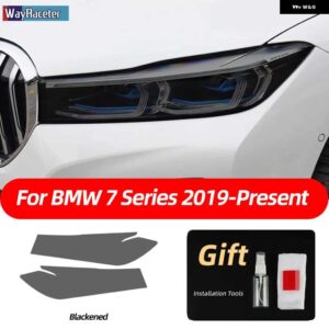 BMW スモークブラック TPU ステッカー ヘッドライト フィルム F40 F22 F44 F30 F31 G20 F34 F32 F36 F10 G30 F06 F07 F12 F01 G11 - The 7 19-On