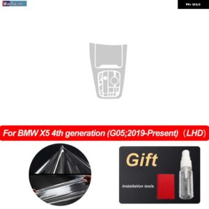 BMW 車内中央コンソール ギアダッシュボード ナビゲーション画面 フィルム X5 G05 2019-21 M50I M コンペティション - Left hand drive 1
