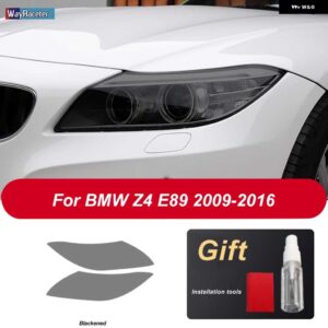 BMW 2個 ヘッドライト フィルム ヘッドランプ 修復クリア黒 TPU ステッカー Z4 E89 G29 2009-ON - 2009-2016 B