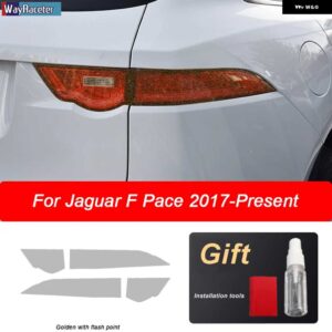 ジャガー ヘッドライト フィルム テールライト クリア TPU ステッカー F ペース 2017-20 - Taillight G