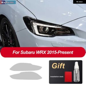 スバル フロントライト クリア TPU ステッカー ヘッドライト フィルム フォスター WRX BRZ アウトバックレガシィインプレッサ - WRX 15-On