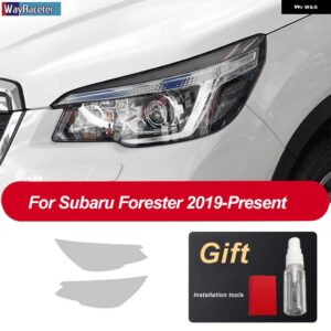 スバル フロントライト クリア TPU ステッカー ヘッドライト フィルム フォスター WRX BRZ アウトバックレガシィインプレッサ - Forster 19-On