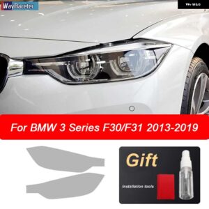 BMW フロントライト クリア TPU ステッカー ヘッドライト フィルム F30 G30 G20 F40 F22 F32 F10 G32 G11 G15 F34 F07 F36 - F30 F31 13-19