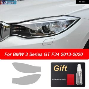 BMW フロントライト クリア TPU ステッカー ヘッドライト フィルム F30 G30 G20 F40 F22 F32 F10 G32 G11 G15 F34 F07 F36 - F34 13-20