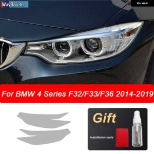 BMW フロントライト クリア TPU ステッカー ヘッドライト フィルム F30 G30 G20 F40 F22 F32 F10 G32 G11 G15 F34 F07 F36 - F32 33 36 14-19