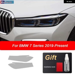 BMW フロントライト クリア TPU ステッカー ヘッドライト フィルム F30 G30 G20 F40 F22 F32 F10 G32 G11 G15 F34 F07 F36 - 7 Series 19-On