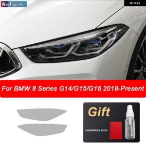 BMW フロントライト クリア TPU ステッカー ヘッドライト フィルム F30 G30 G20 F40 F22 F32 F10 G32 G11 G15 F34 F07 F36 - G14 15 16 18-On