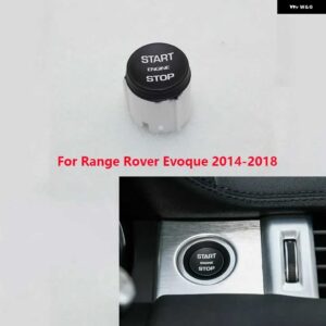 ランドローバー 点火 エンジン スタートストップスイッチ ボタン カバー キャップ蓋トリム ディスカバリー 4 5 レンジローバースポーツ EVOQUE VELAR - I