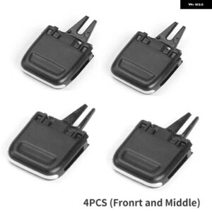 ポルシェ フロントリア A/C ベントクリップキット 空調 アウトレット タブクリップ マカン 2014-16 - 4PCS Fronrt Middle