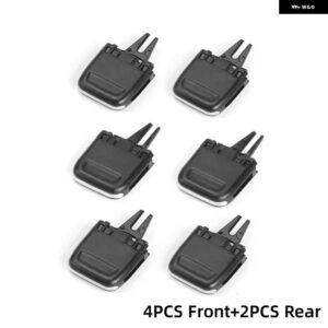 ポルシェ フロントリア A/C ベントクリップキット 空調 アウトレット タブクリップ マカン 2014-16 - 6PCS-Set