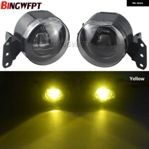 BMW 2 X LED フォグライト 車レンズフォグデイタイムランニングランプ DRL 12V E60 E90 E63 E46 323I 325I 335I 328I 525I 530I 545I 550I - led-yellow