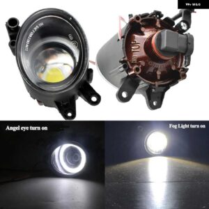 アウディ 2個 LED フォグライト ハロゲン フォグランプ A4 B6 セダンアバントクワトロ 37012 - LED-Angeleye