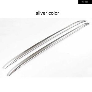 BMW モデル ラゲッジバー ルーフレール ルーフラック X3 G01 2018-2024 OEM スタイル 酸化合金 高輝度 - silver color