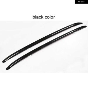 BMW モデル ラゲッジバー ルーフレール ルーフラック X3 G01 2018-2024 OEM スタイル 酸化合金 高輝度 - black color