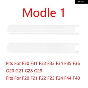 BMW フロントキドニーグリル カバー フレームトリムストリップ F30 F31 F32 F33 F20 F21 F22 F23 F44 F45 1 2 3 4シリーズ M スポーツスタイル ステッカー - White for Modle 1