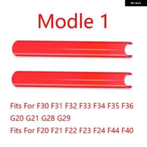 BMW フロントキドニーグリル カバー フレームトリムストリップ F30 F31 F32 F33 F20 F21 F22 F23 F44 F45 1 2 3 4シリーズ M スポーツスタイル ステッカー - Red for Modle 1