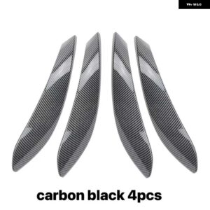 BMW インナーハンドルトリムカバー F30 3GT F80 F31 F32 F33 F34 F35 F36 3 4シリーズ プルハンドルアウター 2012-2019 カー - carbon black 4pcs