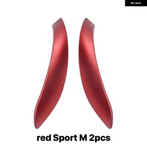 BMW インナーハンドルトリムカバー F30 3GT F80 F31 F32 F33 F34 F35 F36 3 4シリーズ プルハンドルアウター 2012-2019 カー - red Sport M 2pcs
