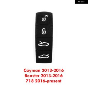 ポルシェ リモートキーシェルゴムパッド カイエン 9YA マカン 911 ボクスターケイマン パナメーラ 971 718 シリコーンキーボタン 交換 - Model E