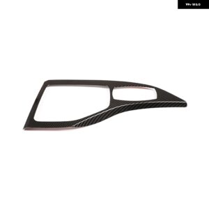 BMW ABS カーボンカースタイリングコンソールギアパネルフレームコンソールギアシフトパネルカバー トリム X1 E84 2010-2015 - carbon fiber