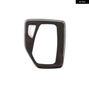 BMW ABS カーボンカースタイリングコンソールギアパネルフレームコンソールギアシフトパネルカバー トリム X1 E84 2010-2015 - Carbon Fiber 2