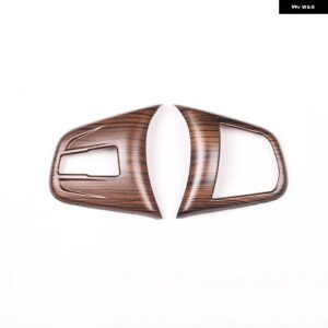 BMW ABS カーボンスタイル X1 X2 F48 F47 1 シリーズ F40 2 シリーズ アクティブツアラー F45 F45 ステアリング ホイール ボタン フレーム トリム カバー - Pine Wood Grain