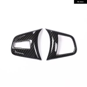 BMW ABS カーボンスタイル X1 X2 F48 F47 1 シリーズ F40 2 シリーズ アクティブツアラー F45 F45 ステアリング ホイール ボタン フレーム トリム カバー - carbon fiber