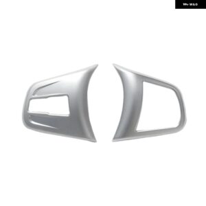 BMW ABS カーボンスタイル X1 X2 F48 F47 1 シリーズ F40 2 シリーズ アクティブツアラー F45 F45 ステアリング ホイール ボタン フレーム トリム カバー - Silver