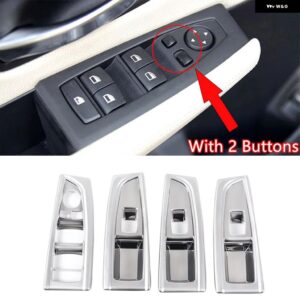 BMW ABS 2 シリーズ アクティブツアラー F45 F46 218I 220I 2015-2019 窓ガラスリフトスイッチ ボタントリムフレームカバー - Style A