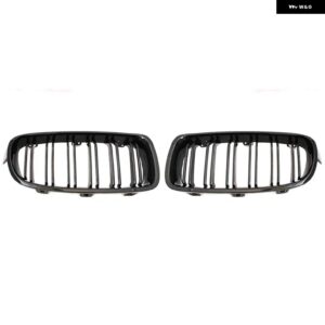 BMW フロントキドニーグリル 3 シリーズ F30 F31 F35 316I 318I 320I 328I 330I 2011-2019 車交換レーシンググリル - Double Line Black