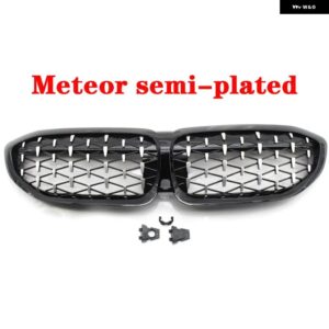 BMW カースタイリングミドルグリル 3 シリーズ G20 G21 G28 2019-2020 ABS プラスチックフロントバンパー グリルオートセンターグリル垂直バー - Style 4