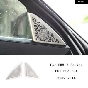 BMW 合金 7 シリーズ F01 F02 F03 G11 2009-2022 ドアステレオスピーカーカバー トリム ステッカー 自動車 - style 2
