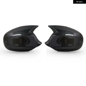 BMW 1ペア E87 E81 E82 E90 E91 E92 E93 120I 128I 118D 120D 130I リアビューサイドケーストリム M スタイルバックミラーキャップ - Carbon Fiber