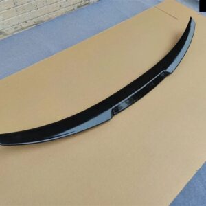 BMW F30 3 シリーズ F80 F35 2012-18 ABS テール トランク ウイング デコレーション M4 スタイル カラー リア リップ スポイラー - Gloosy black