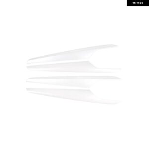 BMW ABS カーボン X1 E84 2011-2015 インナードアパネルカバー ステッカー インテリア トリム傷防止 装飾 - Silver