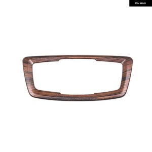 BMW ABS カーボン ヘッドライト スイッチ ボタンフレームカバー ステッカー トリム X1 F48 X2 F47 2016-2022 1 シリーズ F20 F22 2016-2019 - Pine Wood Grain