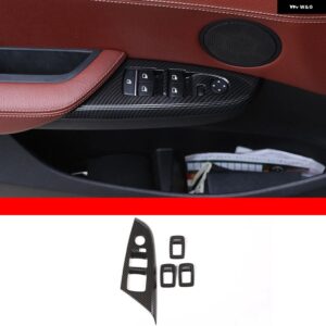 BMW X3 X4 F25 F26 2011-17 インテリア の詳細 カーボン ABS 集中 制御 エアコン ベント フレーム トリム カー - Style 3 LHD