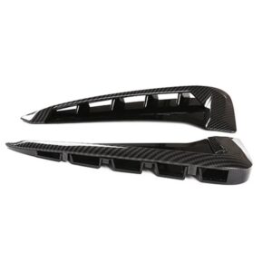 BMW X5 F15 X5M F85 2014-2018 車 ABS シャークギルサイドフェンダーベント ステッカー トリム - carbon fiber