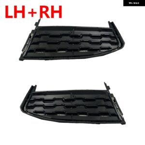 BMW 7 シリーズ G11 G12 2015-20 フロントバンパー サイドグリル フォグランプ カバー 51118092157 51118092158 - Left and Right