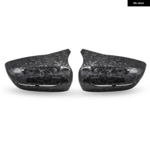 BMW カーボン外装サイドバックミラーカバー トリム 3 4 5 7 8 シリーズ G20 G21 G28 G11 G12 G14 G15 G16 G30 G31 G38 G22 - Forged Carbon Look