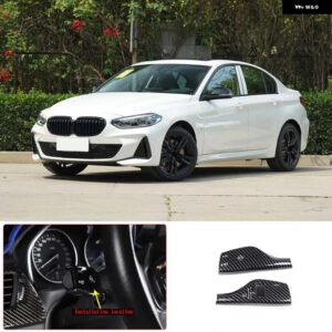 BMW ABS カーボンステアリングロッドカバー ワイパーレバートリム 汎用 X2/3/5 F15 F25 F45 F07 F32 F34 F01 F06 - four-door sedan 1