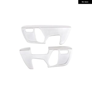 BMW ABS カーボン X1 F48 2016-2022 2 シリーズ F45 F46 2015-2022 カーシート 調整ボタンパネルトリムカバー - Silver