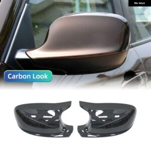 BMW X1 E84 X3 F25 PRE-LCI 2010-13 パーツスタイリングカーサイドドアバックミラーサイドミラーカバー キャップ M スタイル - Carbon fiber pattern