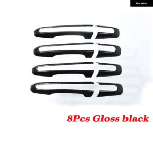 ジャガー XE/XEL X760 XF/XFL X260 F-PACE F PACE X761 E-PACE ドアハンドルカバー トリムフレーム - Gloss Black