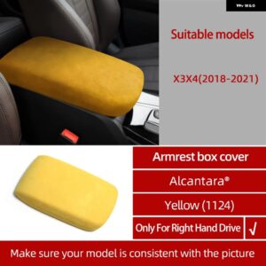 BMW アルカンターララップ X3 G01 X4 G02 M パフォーマンスカーアームレストボックス パネル ABS カバー インテリア トリム ステッカー
