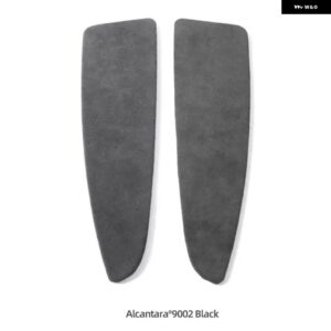 BMW アルカンターラ ドアアームレスト 肘サポート パッド ステッカー F07 F10 F01 G11 M3 Z4 E89 X4 F25 F26 X5 X6 E70 F15 F16 - 9002 Black 2PCS